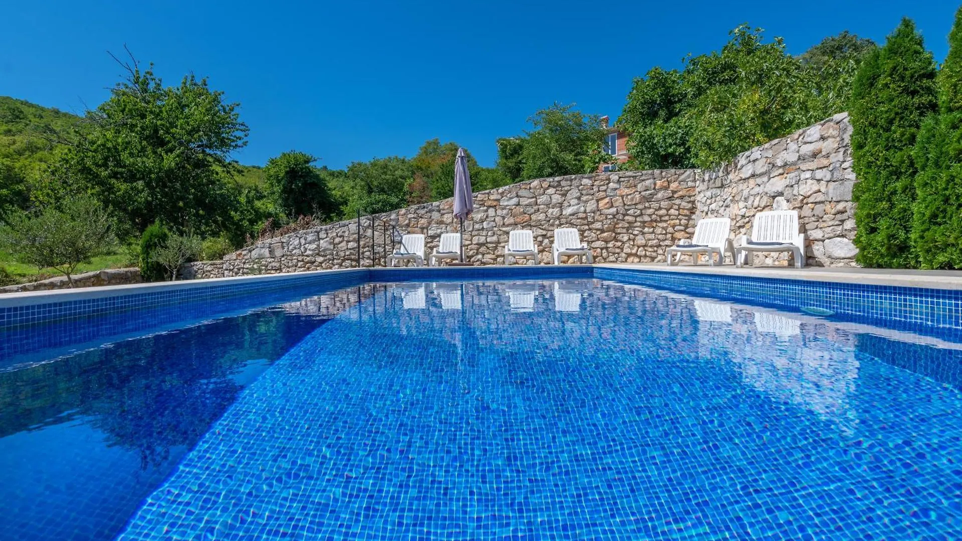 Villa Nina, A Beautiful Villa With Sea View Vicani 0*,